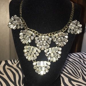 Crystal chandelier necklace!